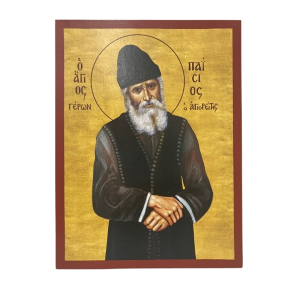 ΑΓΙΟΣ ΠΑΪΣΙΟΣ ΣΕ MDF 20Χ15 (ΓΚΡ)