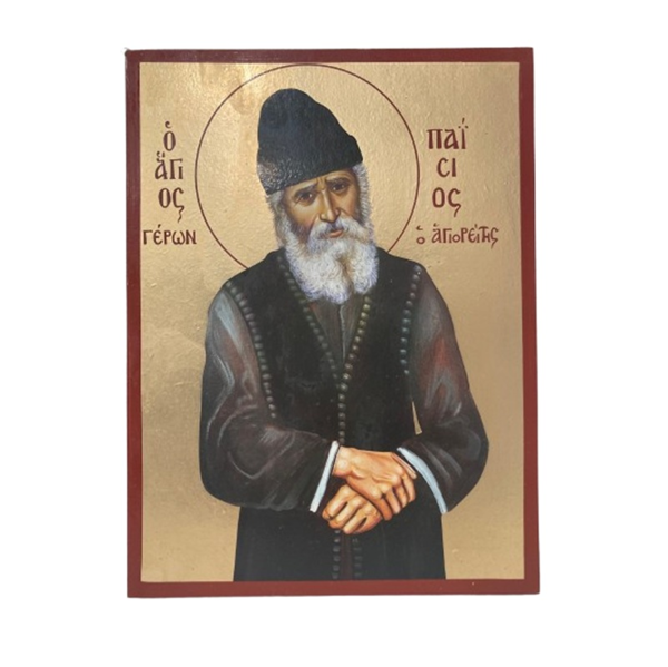 ΑΓΙΟΣ ΠΑΪΣΙΟΣ ΜΕ ΦΥΛΛΟ ΧΡΥΣΟΥ ΜΕΤΑΞΟΤΥΠΙΑ 15Χ10 (ΓΚΡ)