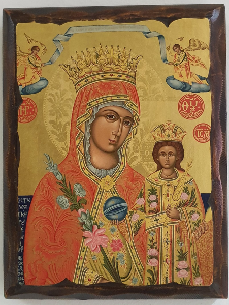 ΠΑΝΑΓΙΑ ΡΟΔΟΝ ΤΟ ΑΜΑΡΑΝΤΟΝ ΠΕΠΑΛΑΙΩΜΕΝΗ - ΠΕΛΕΚΥΤΗ 15Χ12