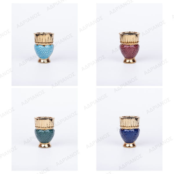 ΚΑΝΤΗΛΙ ΠΗΛΙΝΟ ΜΕΣΑΙΟ ΔΙΑΦ. ΧΡΩΜΑΤΑ