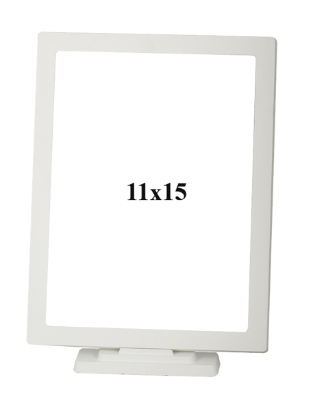 ΚΟΡΝΙΖΑ ΤΕΤΡΑΓΩΝΗ ΜΕ ΒΑΣΗ 11*15 ΑΛΟΥΜΙΝΙΟ ΛΕΥΚΗ