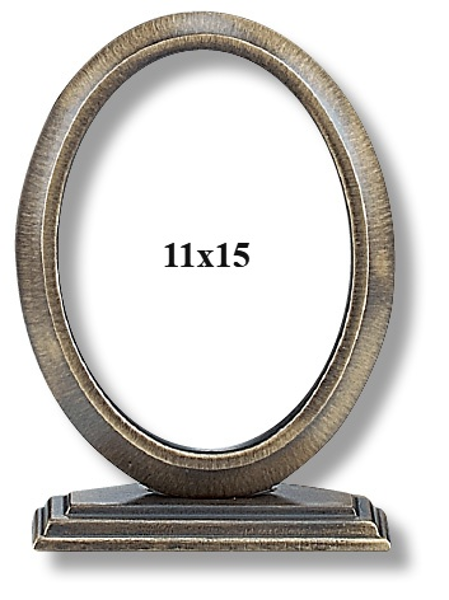 ΚΟΡΝΙΖΑ ΟΒΑΛ ΜΕ ΒΑΣΗ 11*15 ΑΝΤΙΚΕ