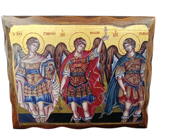 ΑΡΧΑΓΓΕΛΟΙ ΕΙΚΟΝΑ ΠΕΠΑΛΑΙΩΜΕΝΗ - ΠΕΛΕΚΥΤΗ 20Χ16