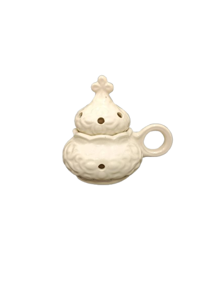 ΘΥΜΙΑΤΟ ΠΗΛΙΝΟ ΟΙΚΙΑΚΟ ΚΛΕΙΣΤΟ ΜΕ ΨΗΛΟ ΚΑΠΑΚΙ ΛΕΥΚΟ 9,5Χ9