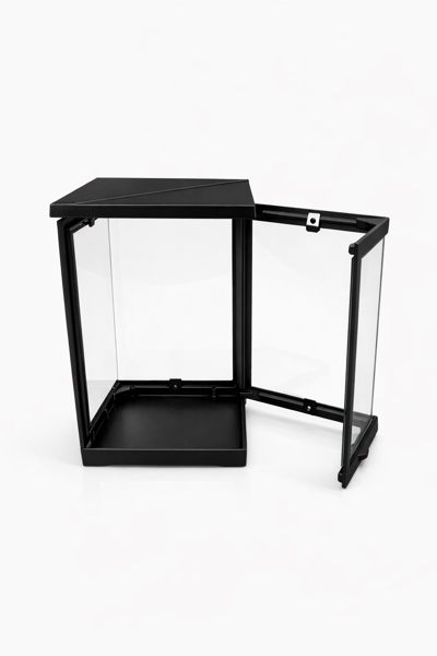 ΚΑΝΤΗΛΙ ΤΕΤΡΑΠΛΕΥΡΟ ΜΑΥΡΟ ΜΕ ΤΖΑΜΙ