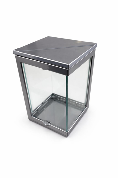 ΚΑΝΤΗΛΙ ΤΕΤΡΑΠΛΕΥΡΟ ΒΑΜΜΕΝΟ ΧΡΩΜΙΟ ΜΕ ΤΖΑΜΙ